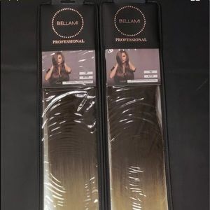 2 pck! Bellami 16” 25g Ktip Brwn/Blonde Ombré. NEW